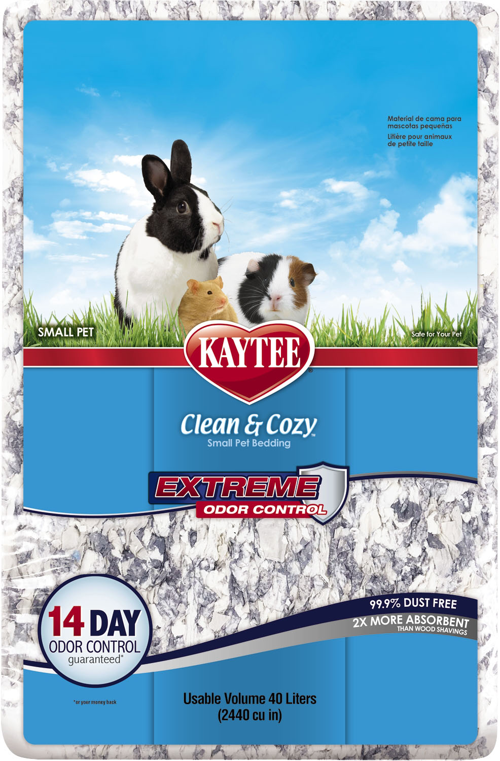 Clean & Cozy Extreme Odor Small Pet Bedding