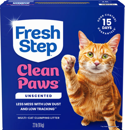 Fresh Step Clean Paws Clumping Litter