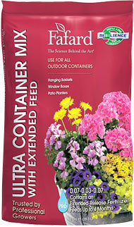 Fafard Ultra Container Mix W/Extended Feed