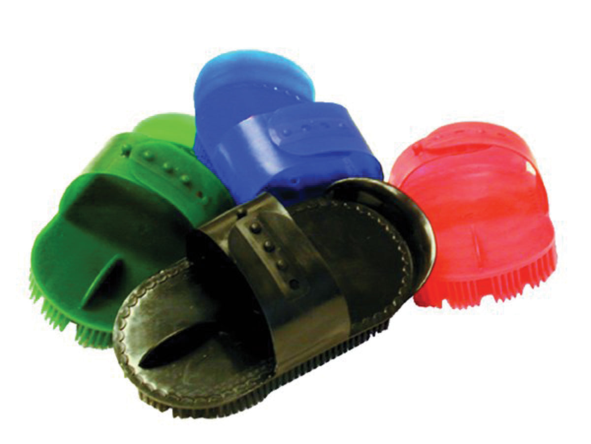 Plastic Curry Comb W/Strap