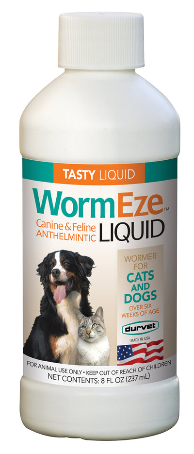 Durvet Wormeze Liquid Wormer For Dogs & Cats