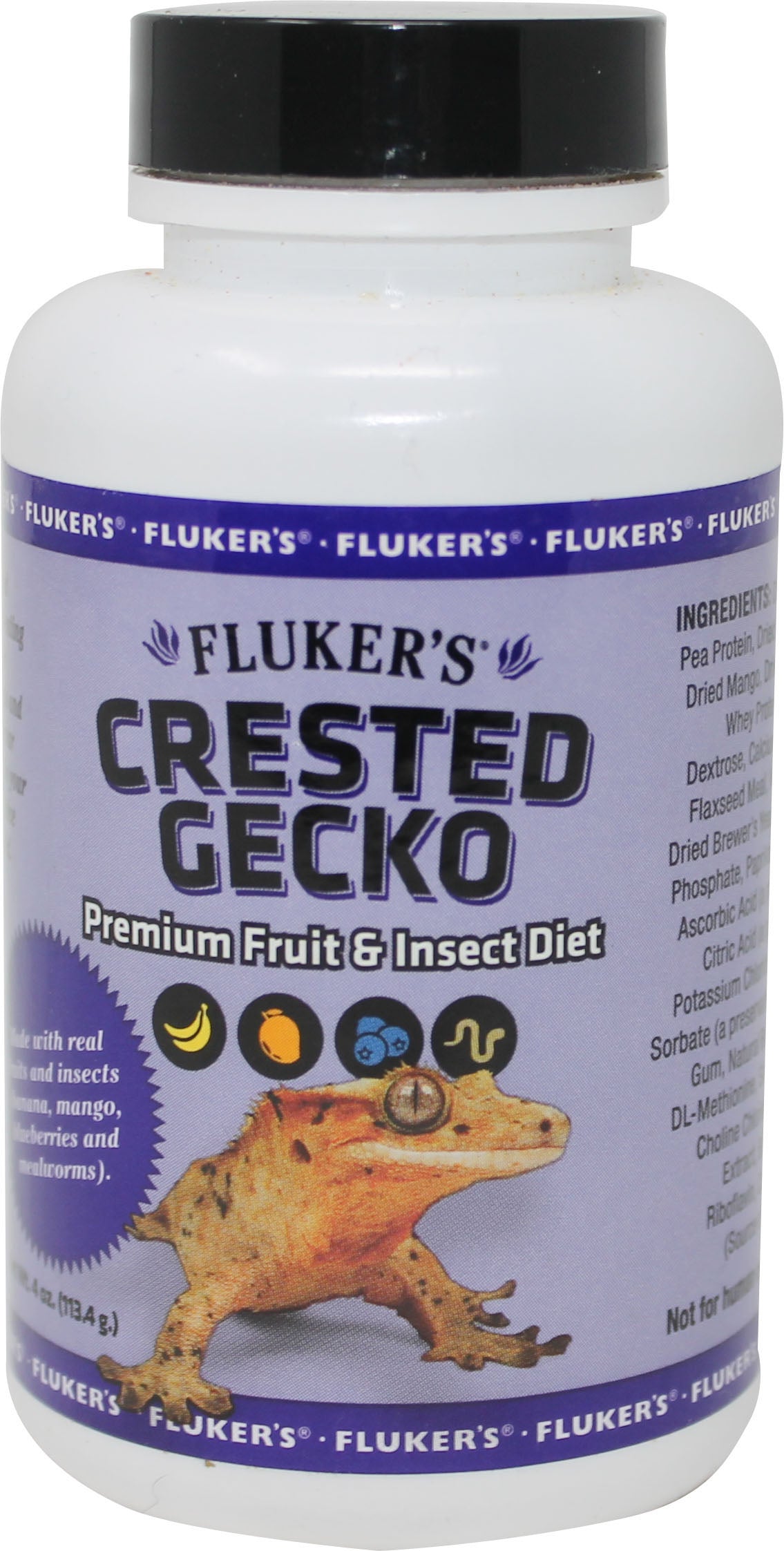 Crested Gecko Premium Fruit & Insect Diet
