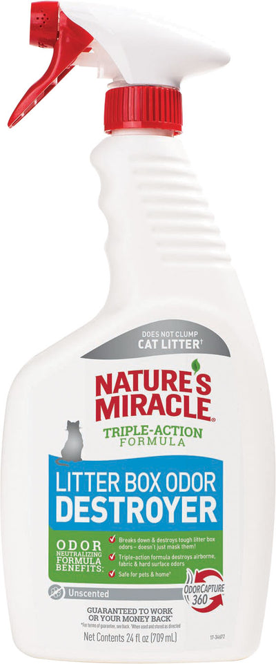 Just For Cats Litter Box Odor Destroyer Spray