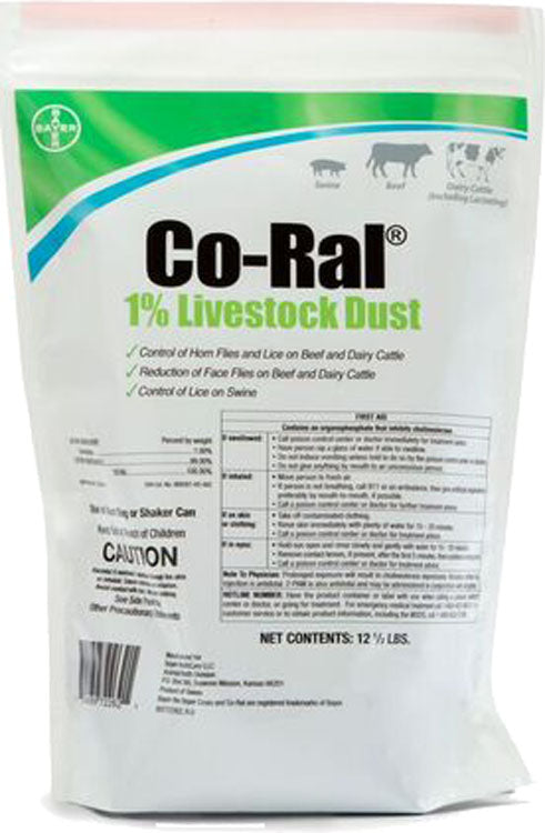 Co-Ral 1% Livestock Dust