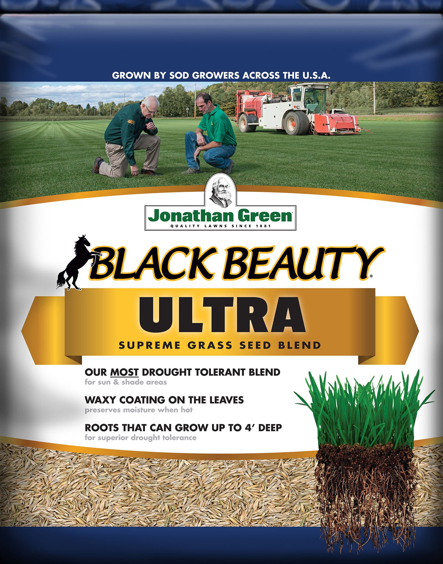 Black Beauty Ultra Grass Seed Mixture
