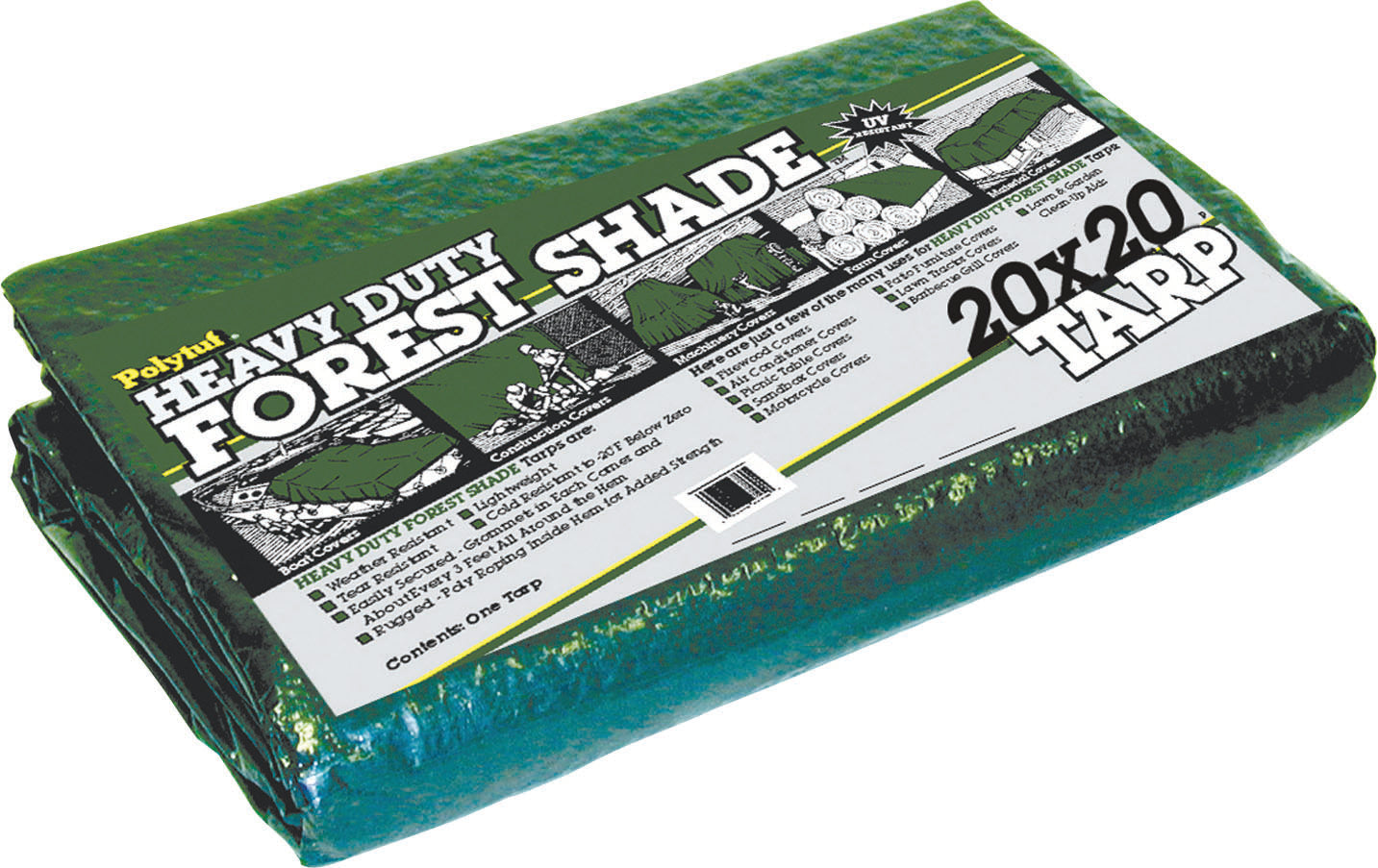Polytuf Heavy Duty Forestshade Tarp