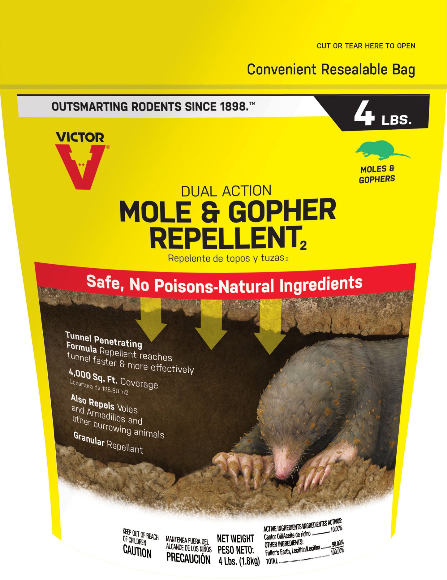 Mole & Gopher Granular Repellent