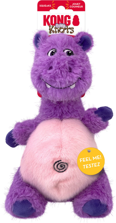 Kong Knots Belly Hippo