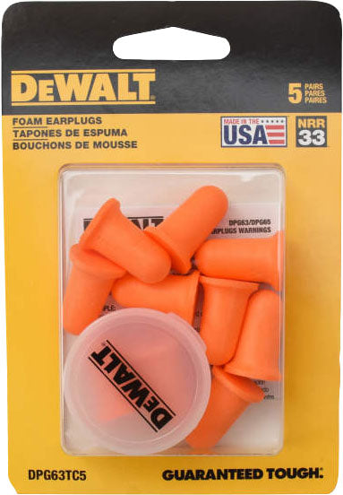 Disposable Foam Earplugs Uncorded