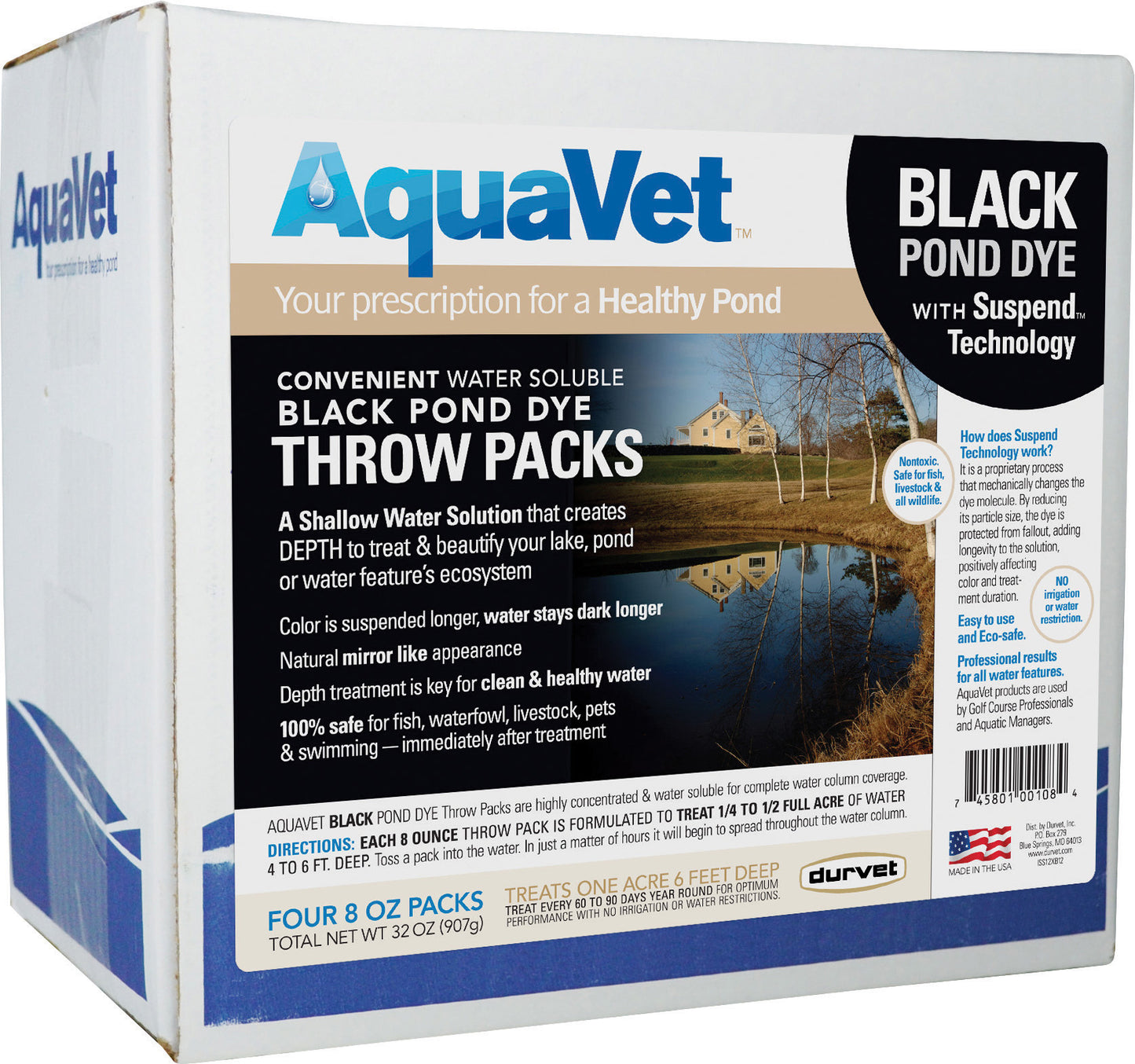 Aquavet Pond Dye W/Suspend Technology