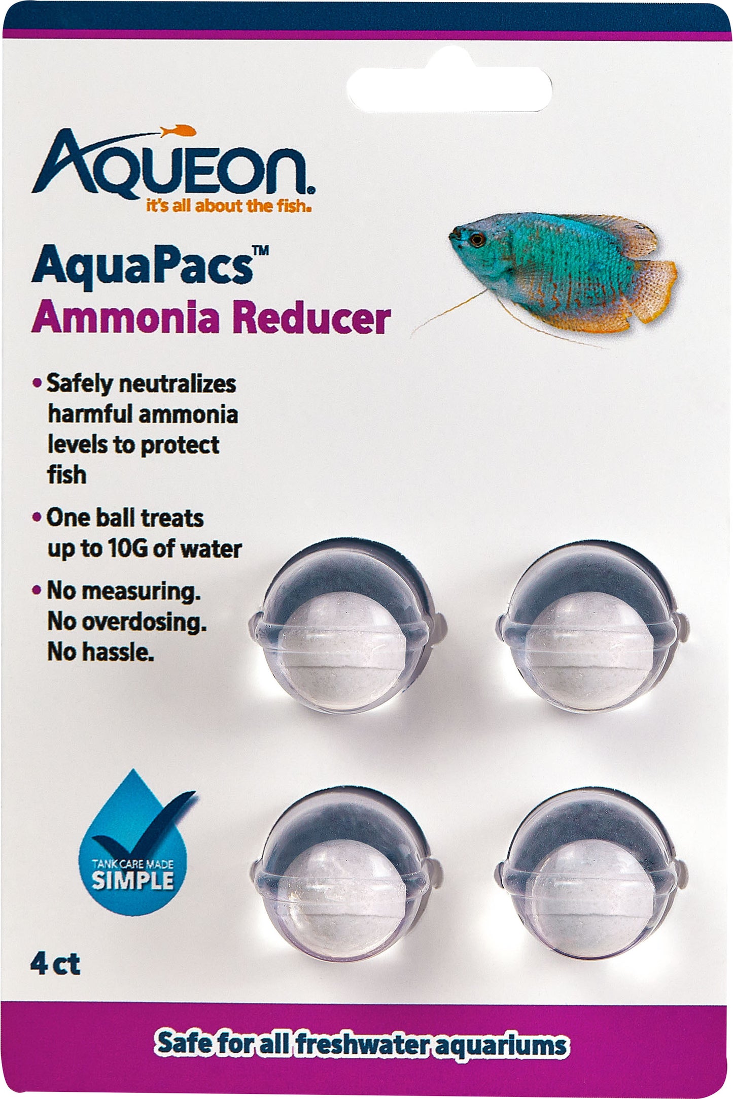 Aqueon Aquapacs Ammonia Reducer
