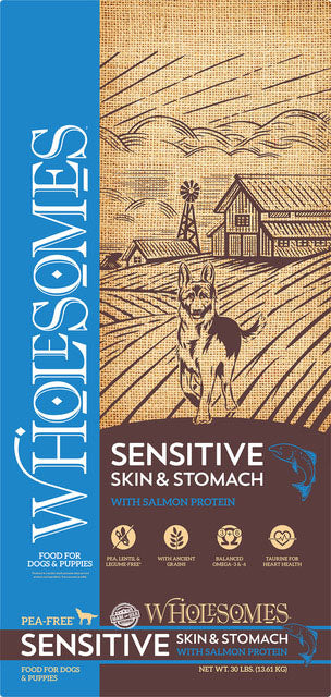 Wholesomes Sensitive Skin & Stomach Food