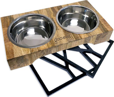 Goo-Eez 3 In 1 Adjustable Mango Wood Dbl Diner