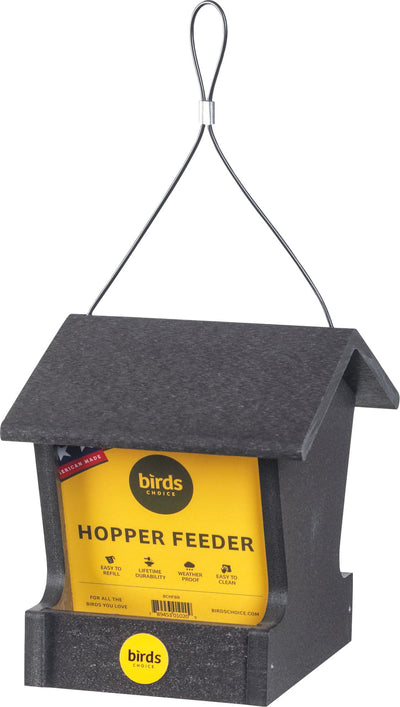 Bird'S Choice Recycled Plastic Hopper Feeder