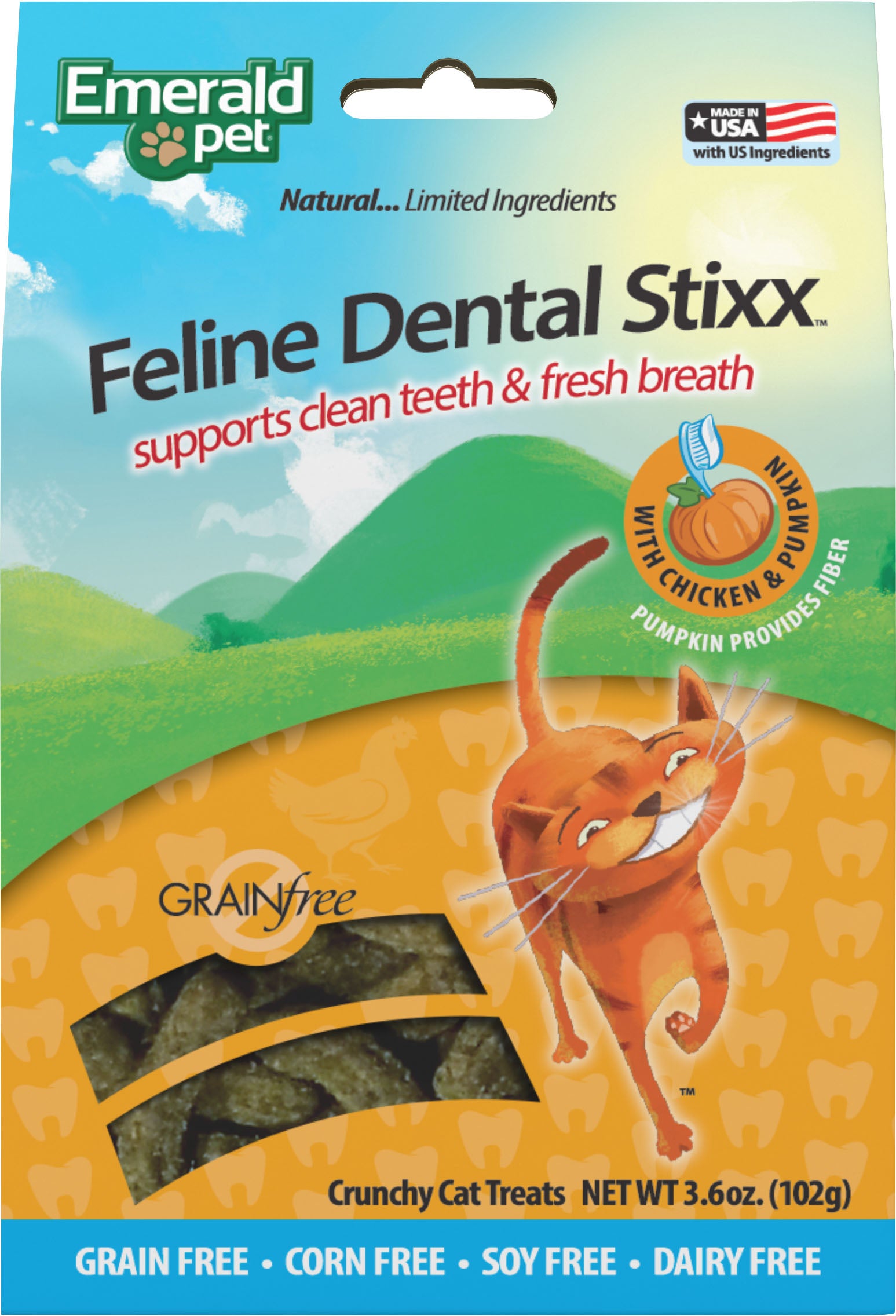 Emerald Pet Feline Dental Stixx