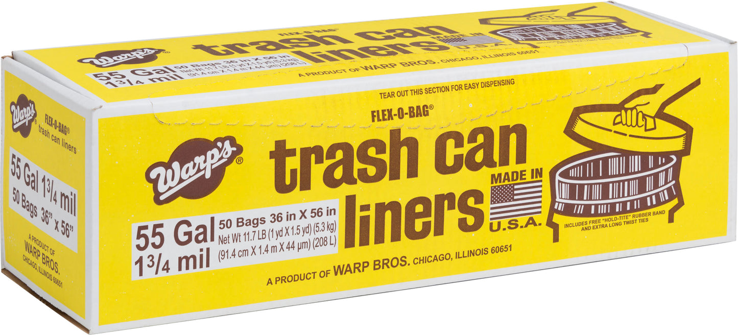 Flex-O-Bag Trash Can Liners
