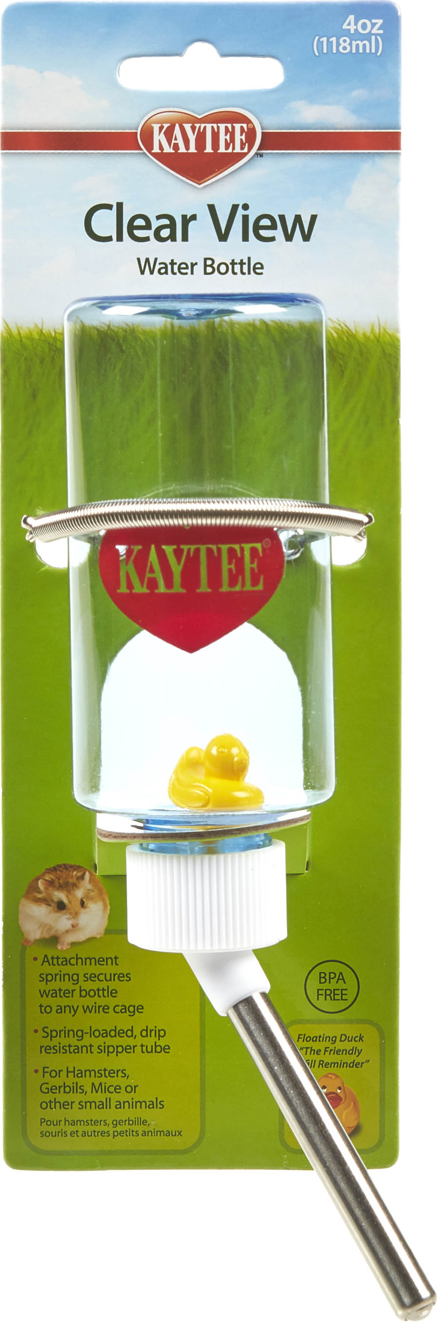 Kaytee Clear View Plastic Water Bottle