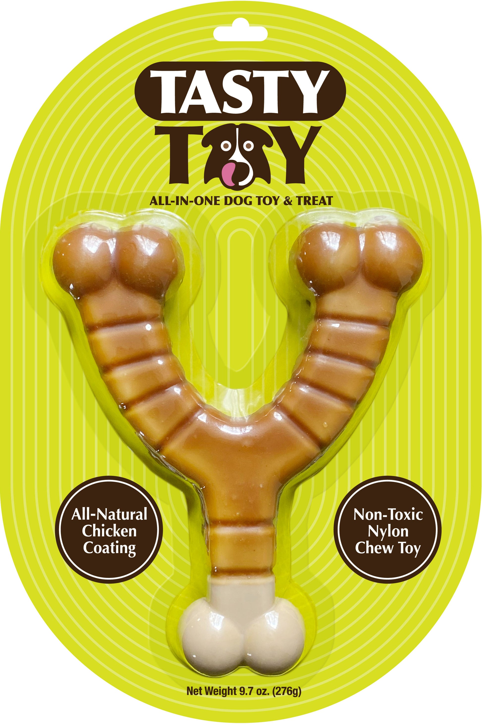 Tasty Toy Wishbone Dog Chew Toy