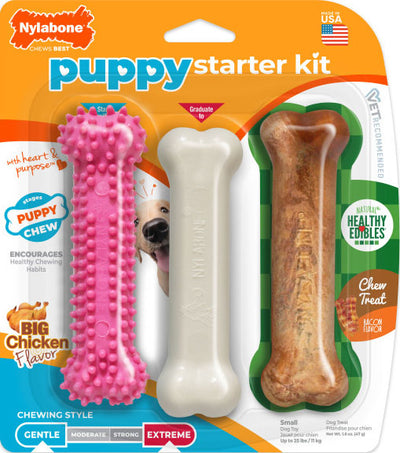 Nylabone Puppy Chew Variety Pack