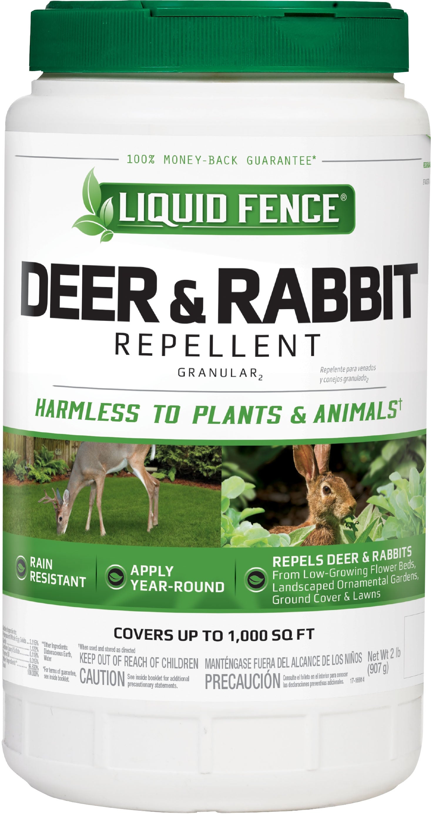 Liquid Fence Deer & Rabbit Repellent Granular