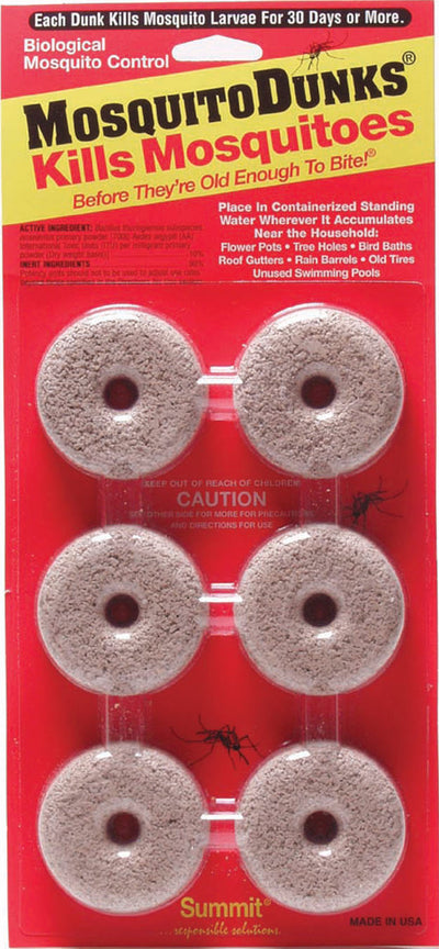 Mosquito Dunks For Biological Mosquito Control