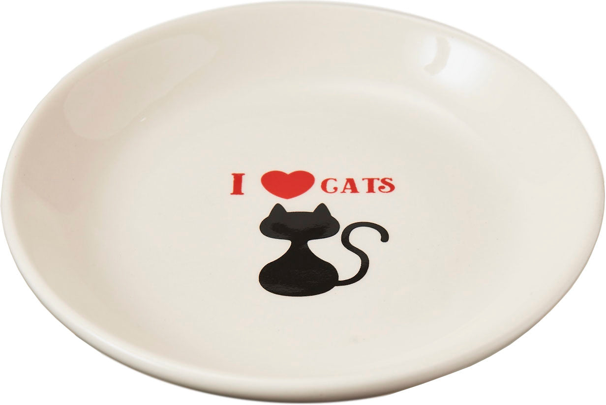 Spot I Love Cats Stoneware Cat Saucer
