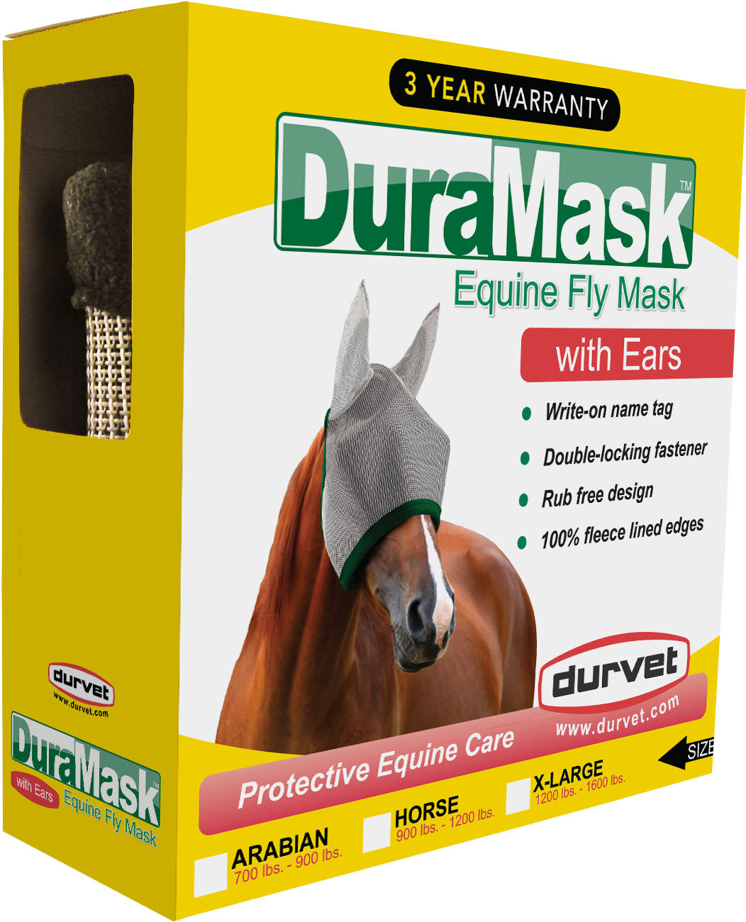 Durvet Duramask Fly Mask W/Ears