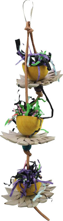 Happy Beaks Dazzling Daisies Hanging Bird Toy