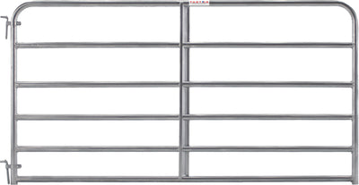 6-Bar Economy Galvanized Tube Gate