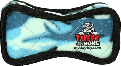 Tuffy Jr Bone 2 Durable Squeaky Soft Dog Toy