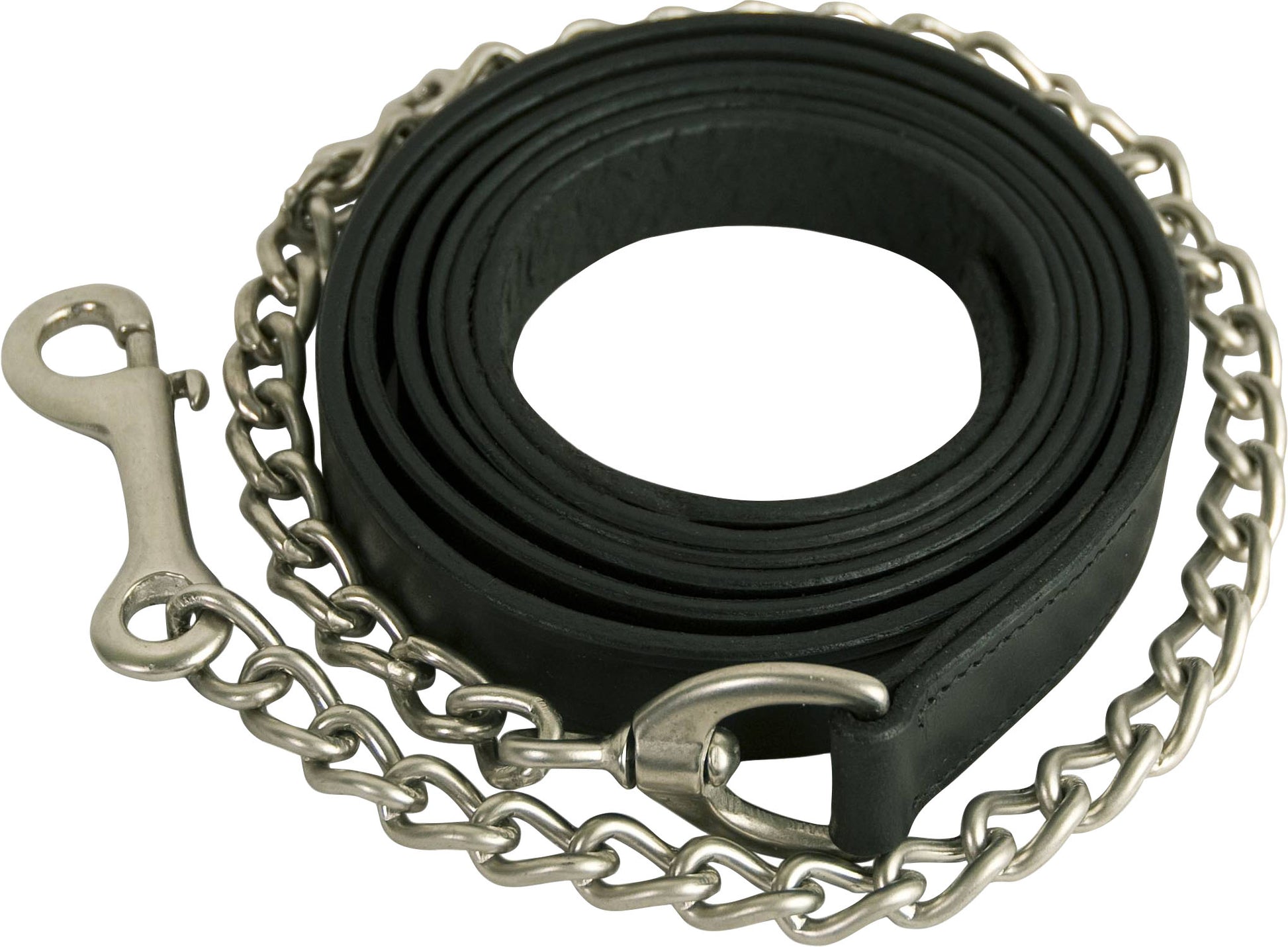 Gatsby Leather Lead W/30 Chain