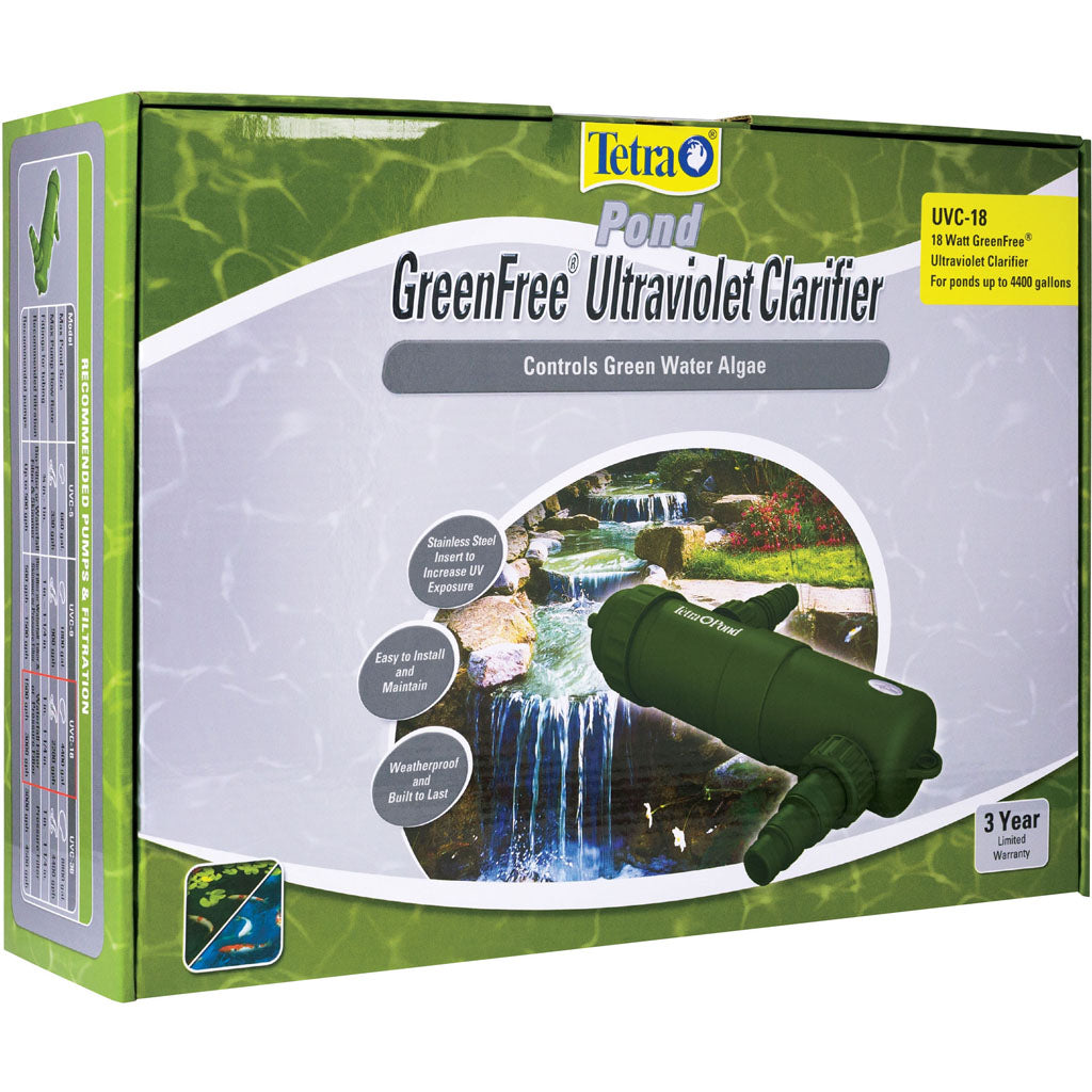 Tetra Pond Greenfree Ultraviolet Clarifier