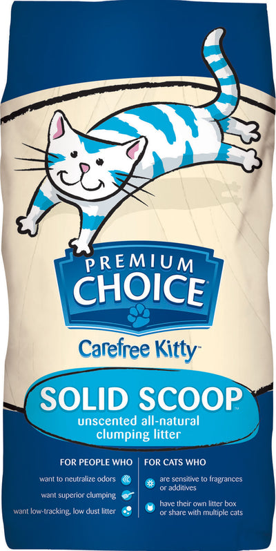 Carefree Kitty Solid Scoop Litter