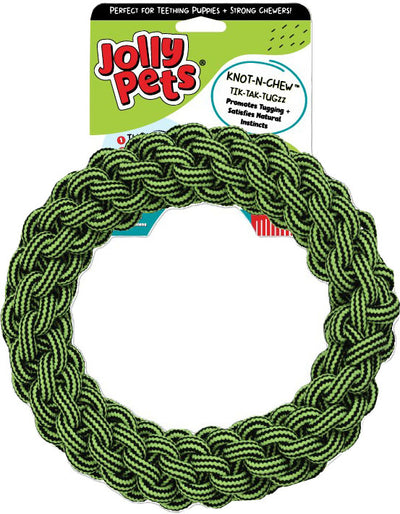 Jolly Pets Knot N Chew Tik Tak Tugzz X