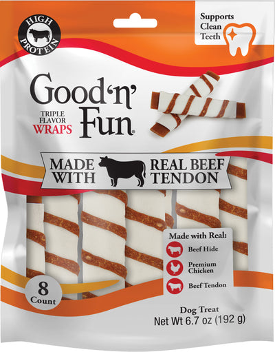 Good 'N' Fun Triple Flavor Wraps