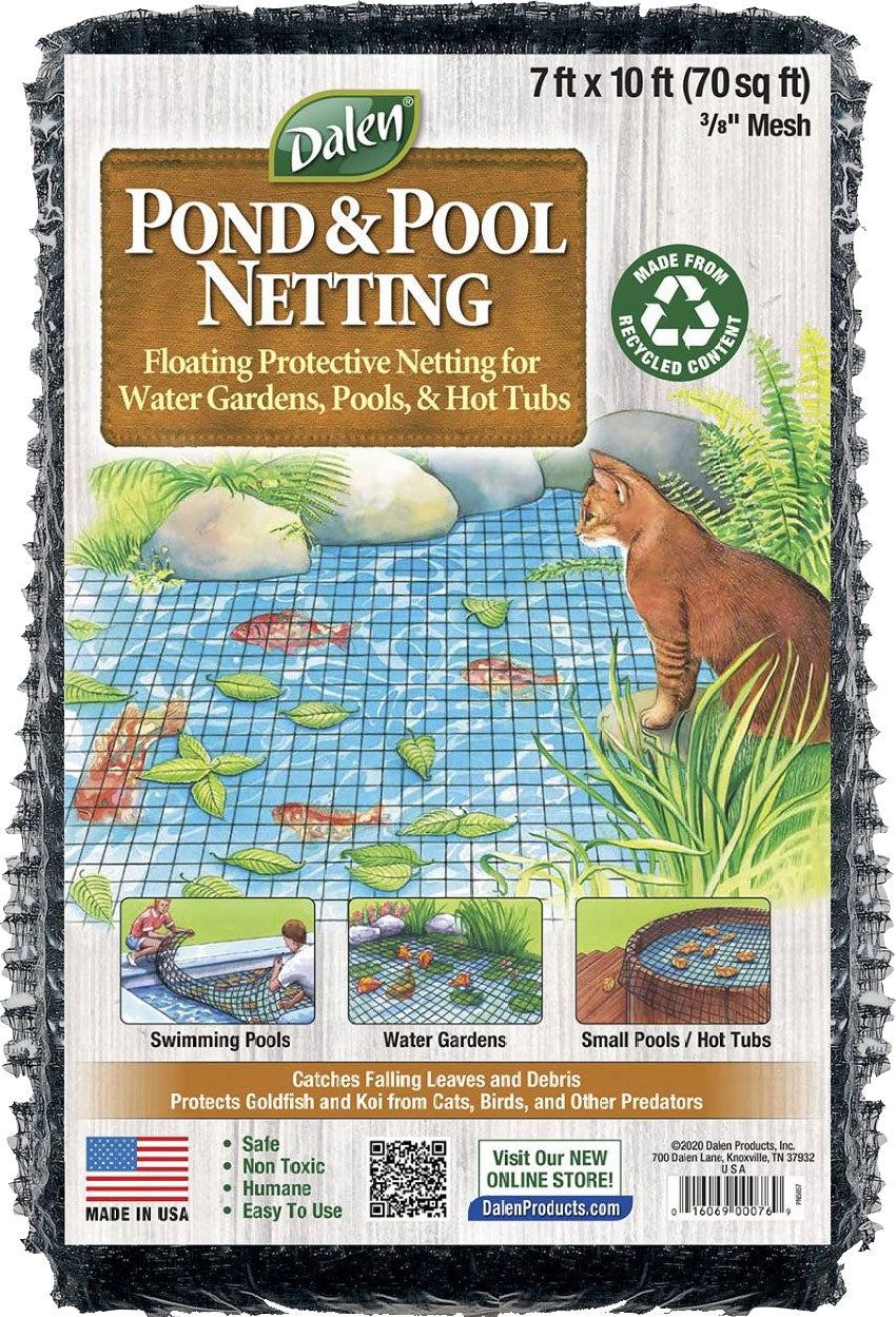 Pond & Pool Protective Floating Netting 3/8 Mesh