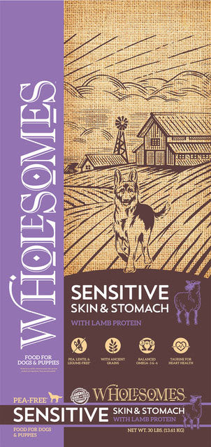 Wholesomes Sensitive Skin & Stomach Food