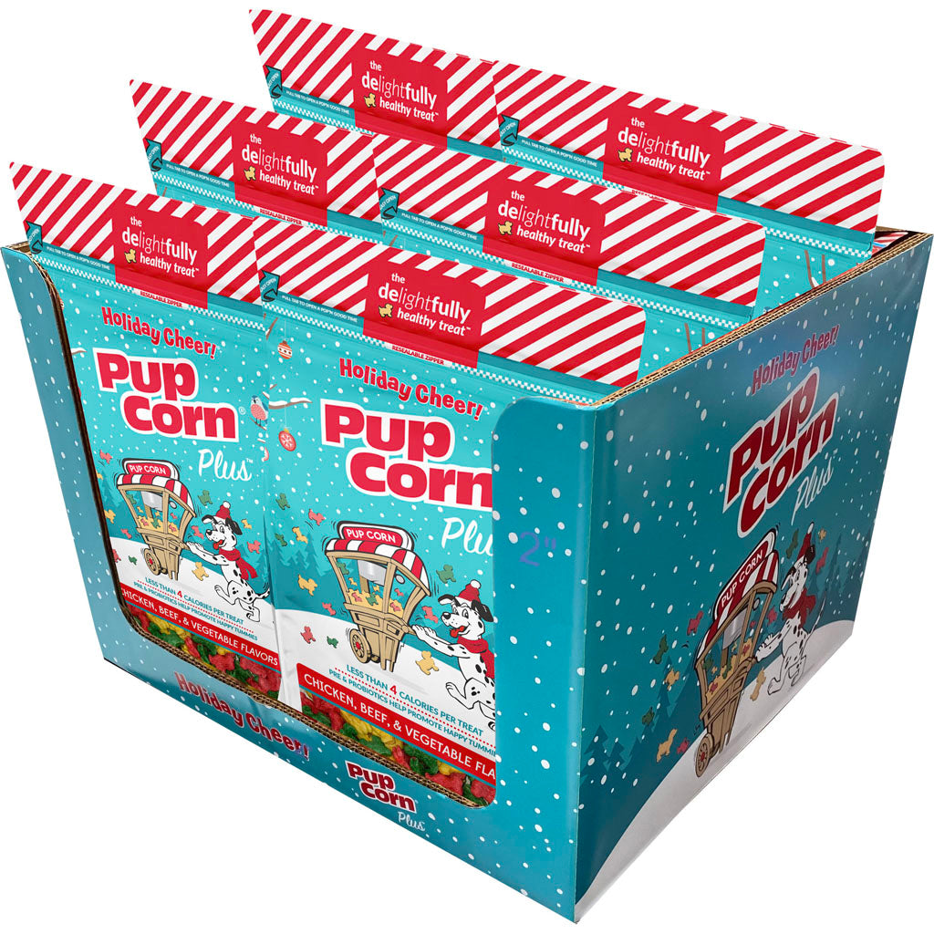 Pupcorn Plus Holiday Cheer Display