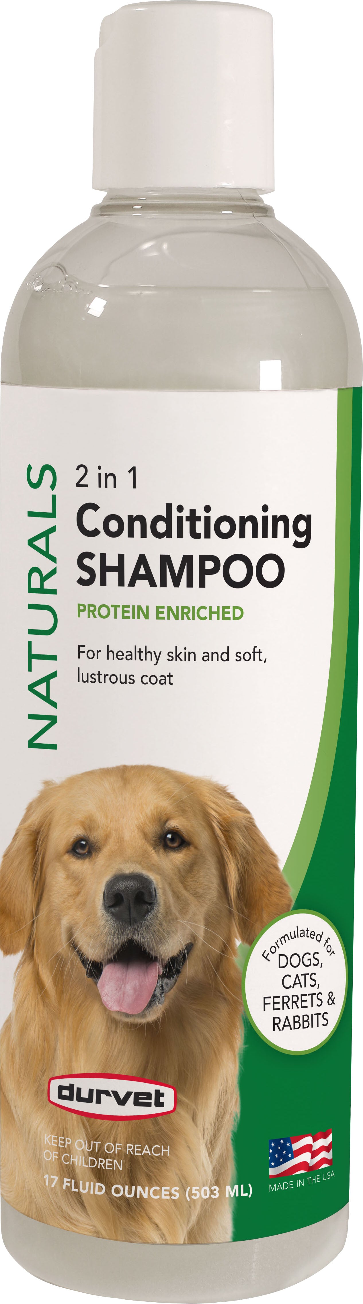 Durvet Naturals 2 In 1 Conditioning Shampoo
