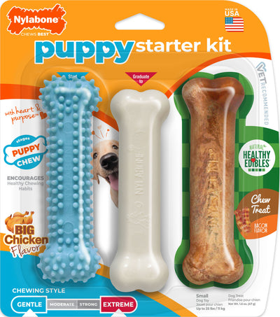 Nylabone Puppy Chew Variety Pack