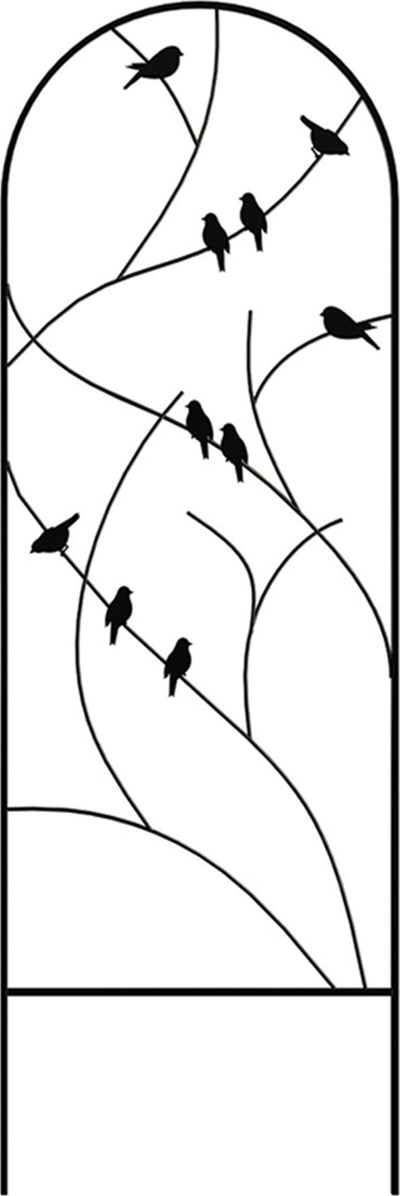 Perching Birds Garden Trellis