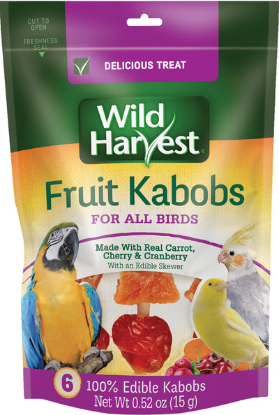 Wild Harvest Fruit Kabobs Bird Treat