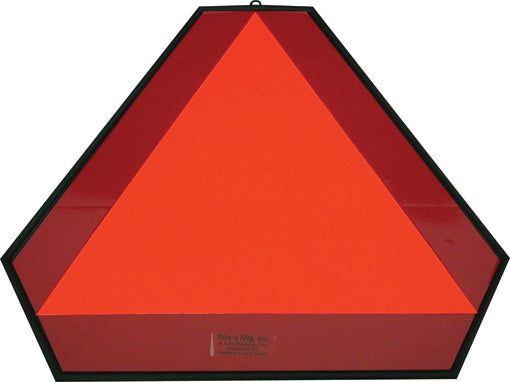 Slow Moving Vehicle Sign Plastic Regular Tape
