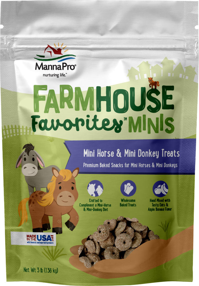 Farmhouse Favorites Mini Horse & Donkey Treats