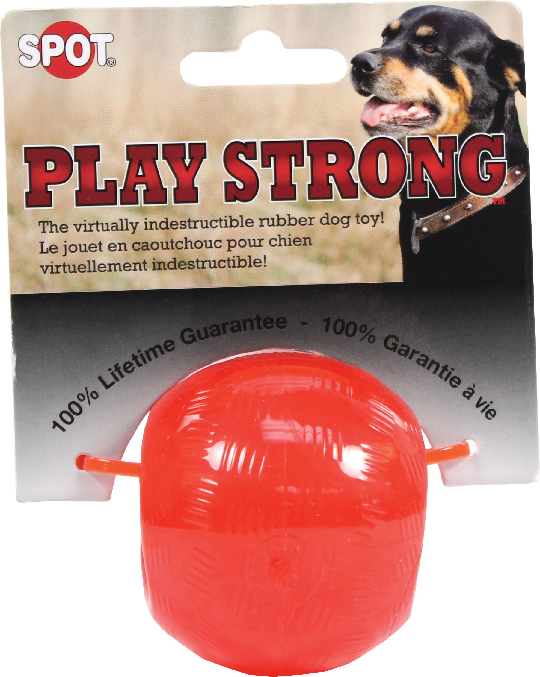 Spot Play Strong Rubber Ball