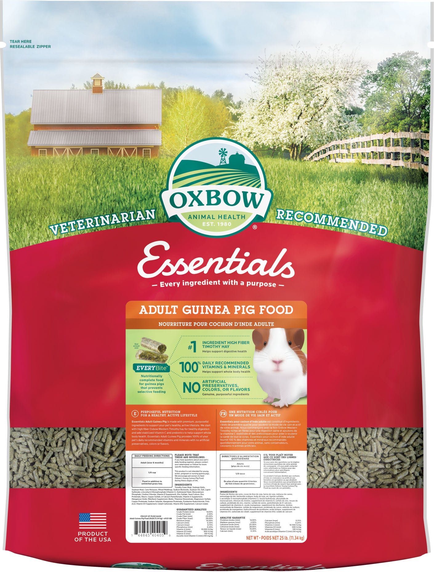 Essentials Adult Guinea Pig Food - 24.42000