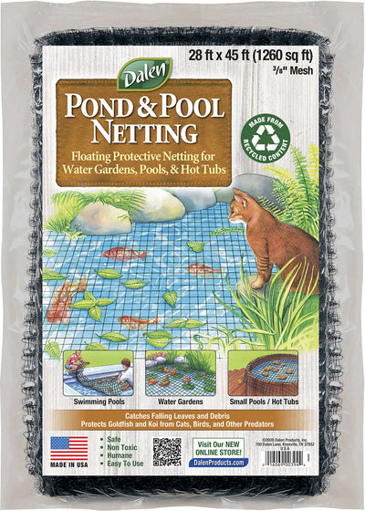 Pond & Pool Protective Floating Netting 3/8 Mesh