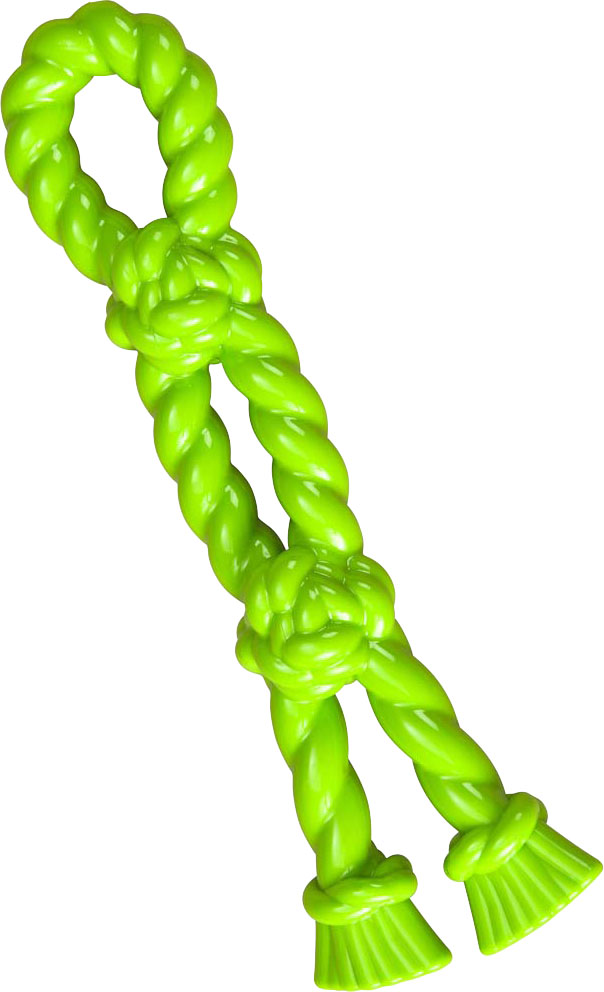 Play Strong Flex Double Knot Dog Toy