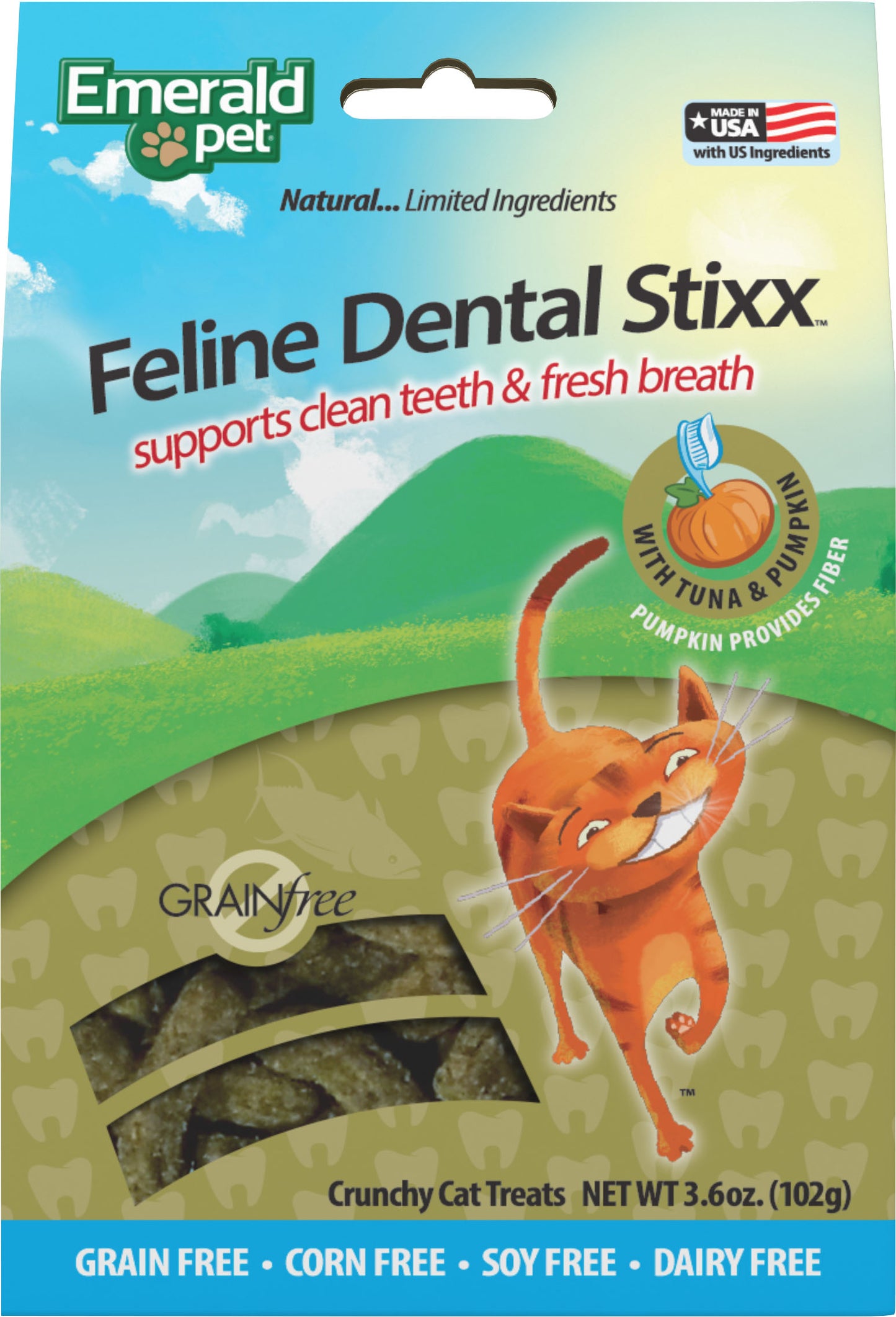 Emerald Pet Feline Dental Stixx