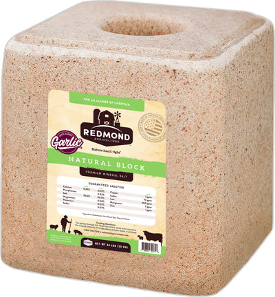 Redmond Natural Mineral Block With Garlic
